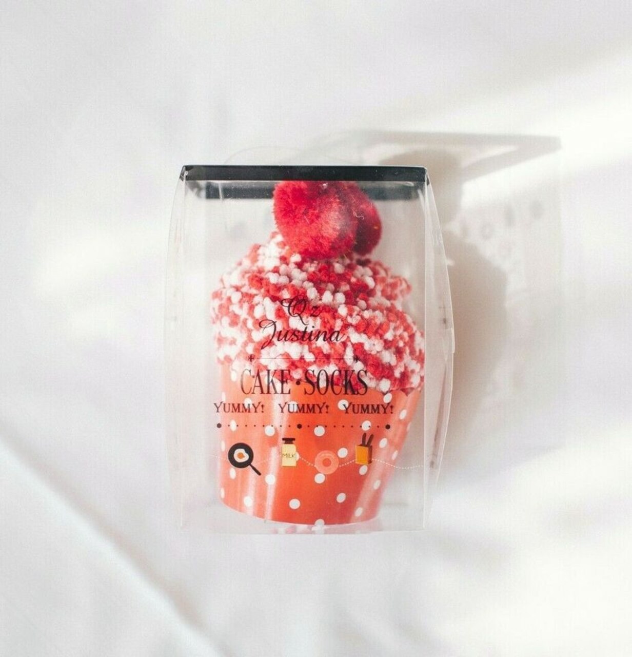 Kitcheniva Women Socks Soft Fluffy Cozy Casual Winter CUPCAKE